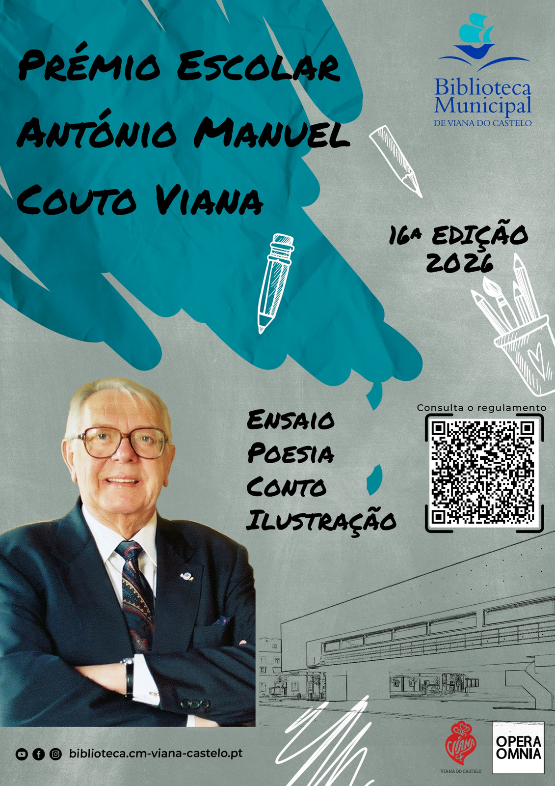 16&ordf; edi&ccedil;&atilde;o do Pr&eacute;mio Escolar Ant&oacute;nio Manuel Couto Viana premeia 13 trabalhos de estudantes vianenses