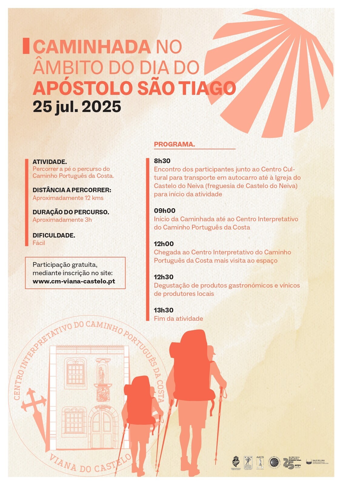 Caminhada no âmbito do Dia do Apóstolo São Tiago