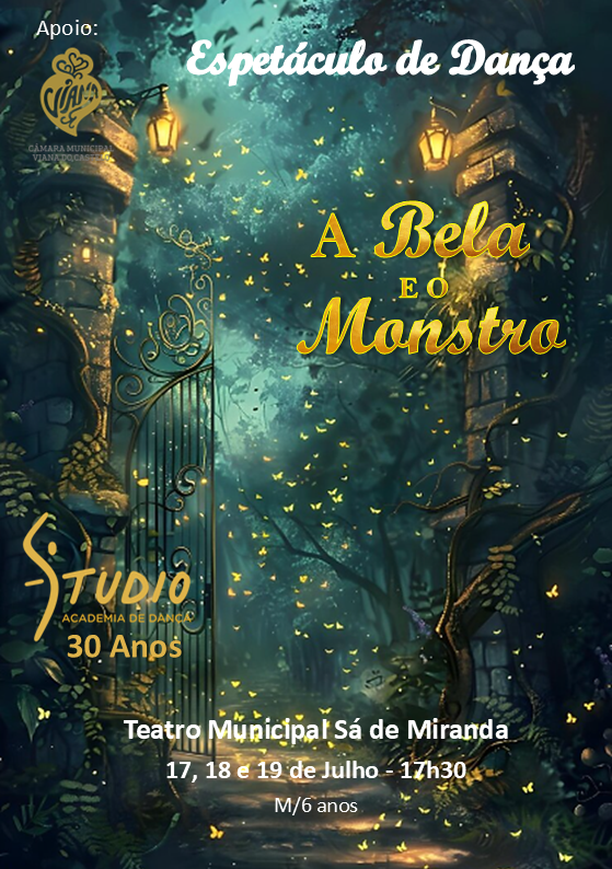 "A Bela e o Monstro" Espetáculo de Dança 