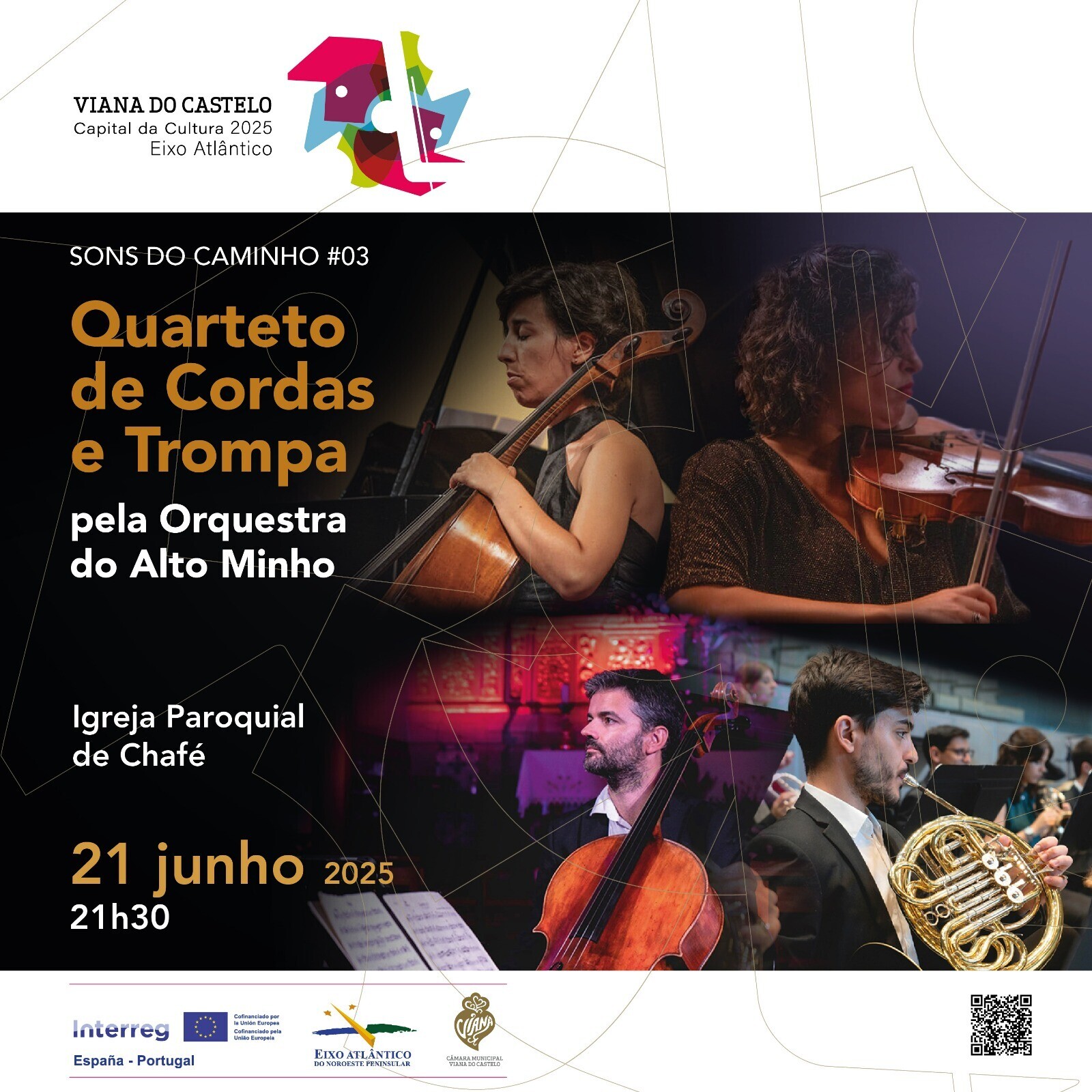 SONS DO CAMINHO #03 - Quarteto de Cordas e Trompa