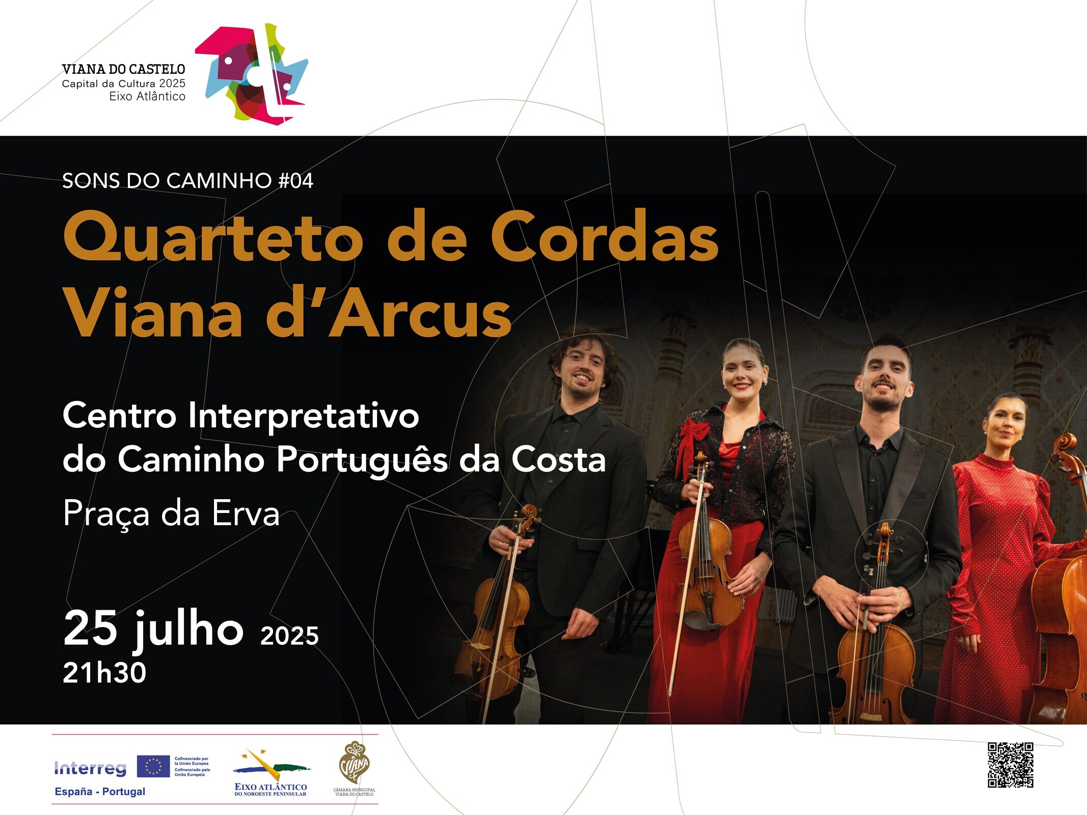 SONS DO CAMINHO #04 - Concerto Quarteto de cordas - Viana d´ Arcus 