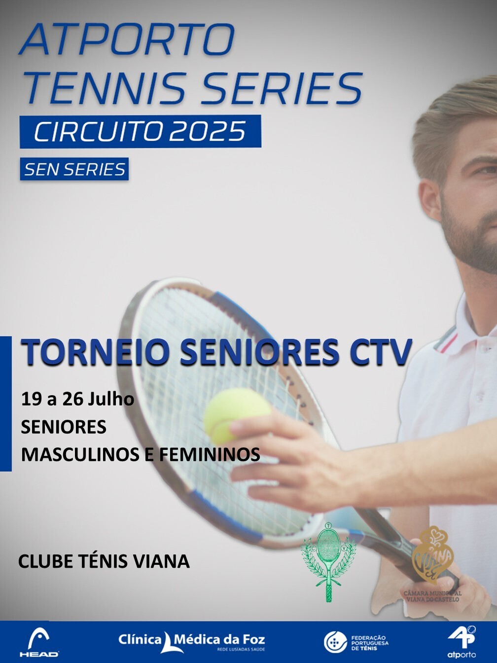 ATPORTO TENNIS SERIES - Torneio Seniores CTV