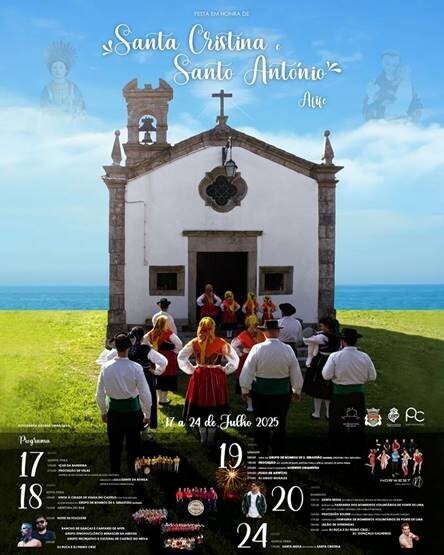 Festa em Honra de Santa Cristina e Santo António 