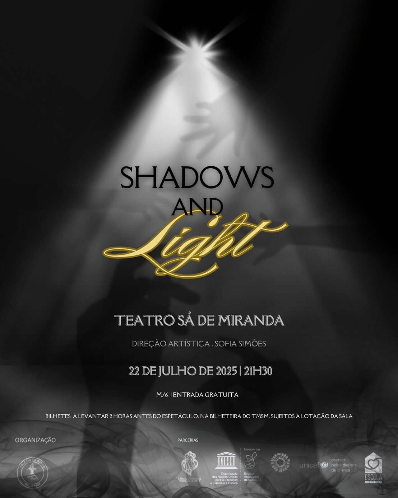 Espetáculo Musical “Shadows and Lights”