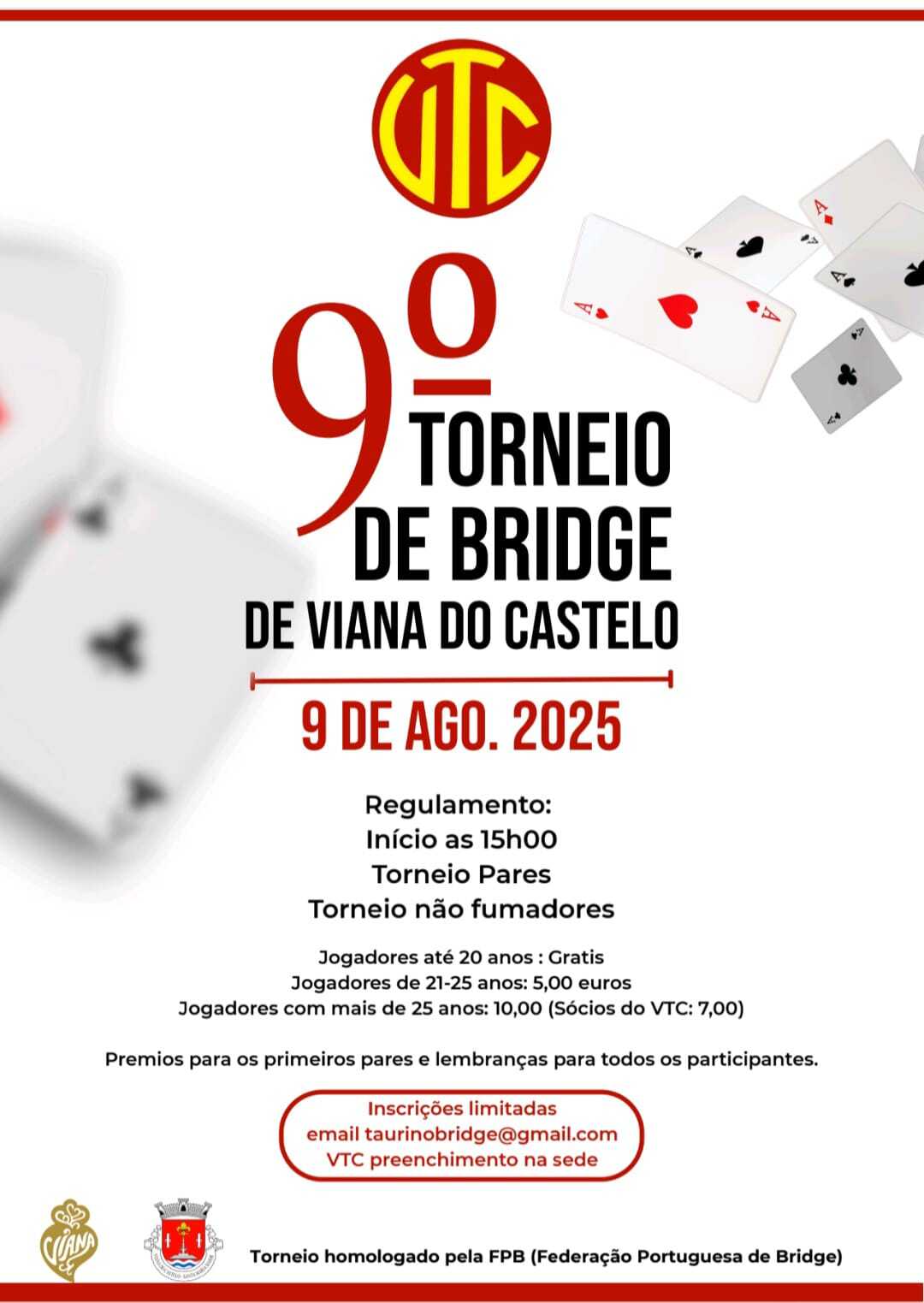 9º Torneio de Bridge de Viana do Castelo