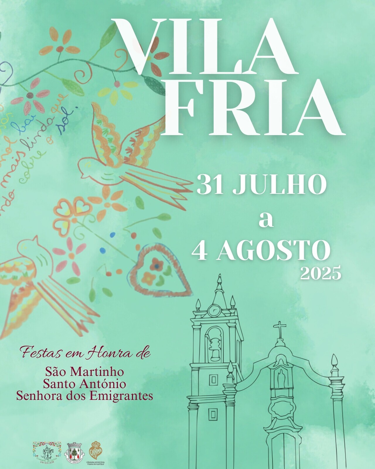 Festa em Honra de São Martinho, Santo António e Senhora dos Emigrantes - Vila Fria