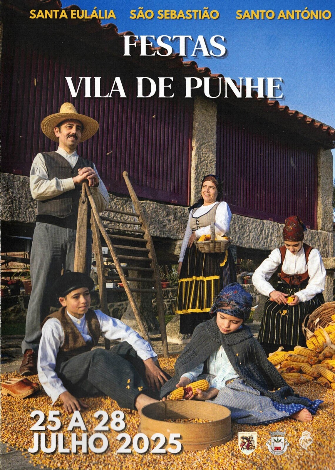 Festas em honra de Santa Eulália, S. Sebastião e Santo António - Vila de Punhe