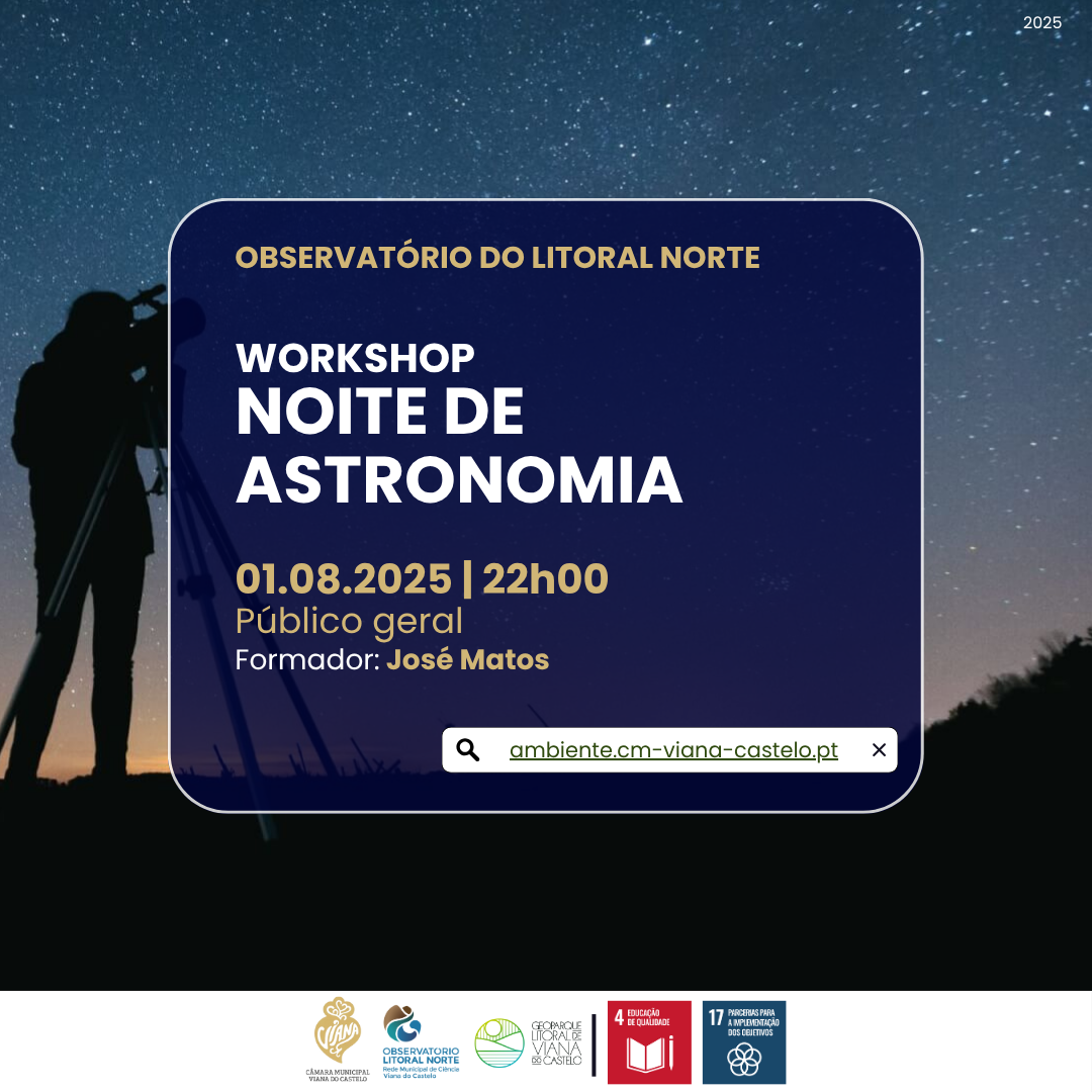 WORKSHOP - Noite de astronomia