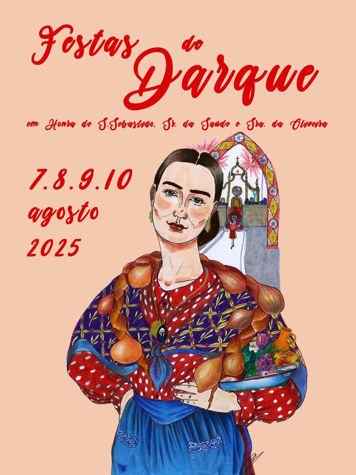 Festas de Darque, São Sebastião, Sr. da Saúde e Sra. da Oliveira 