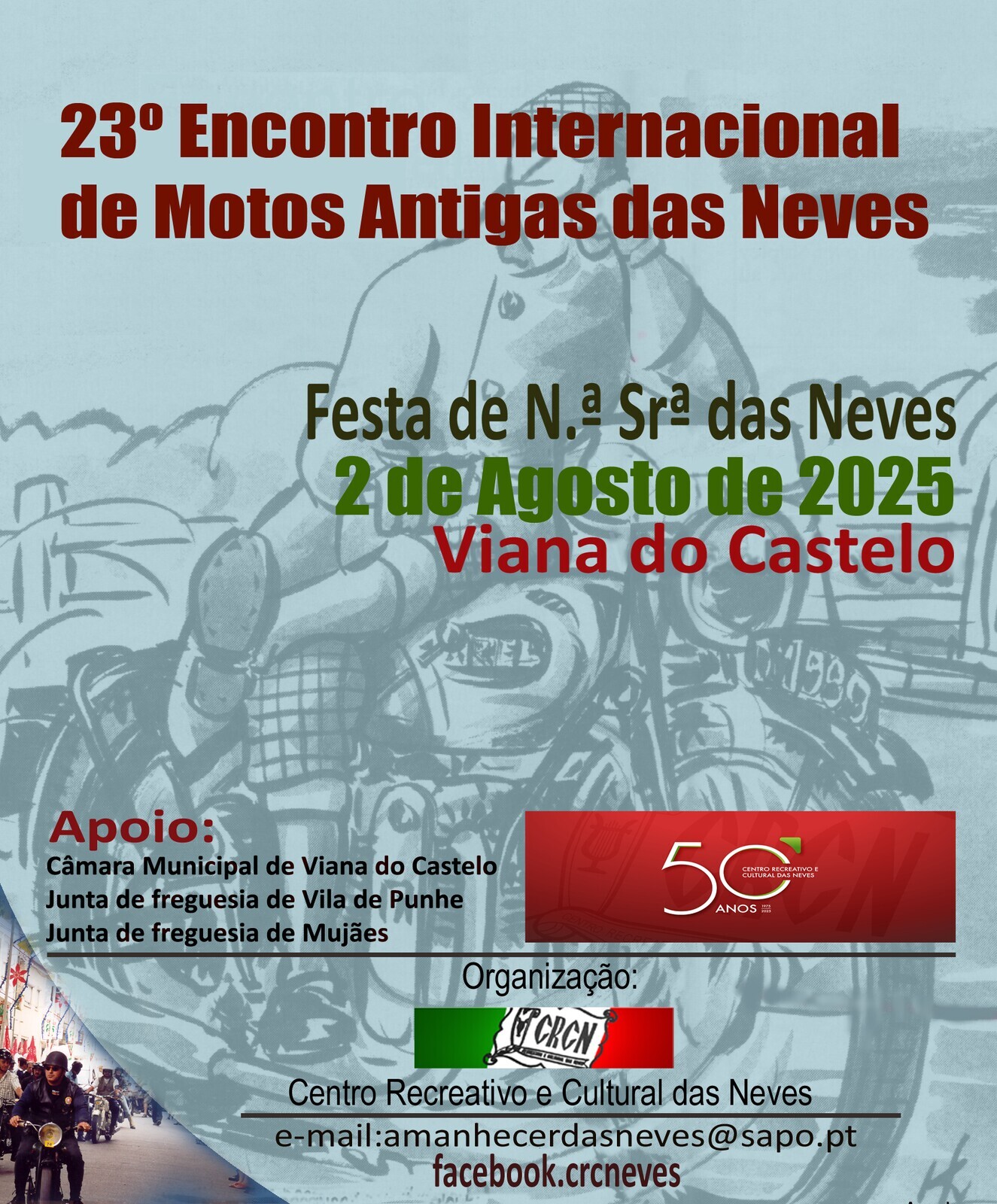 23º Encontro Internacional de Motos Antigas das Neves