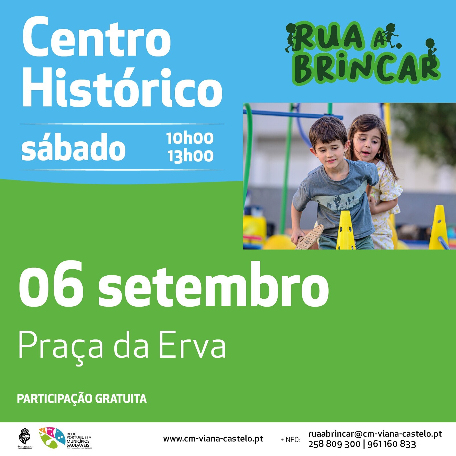 Rua a Brincar no Centro Histórico 