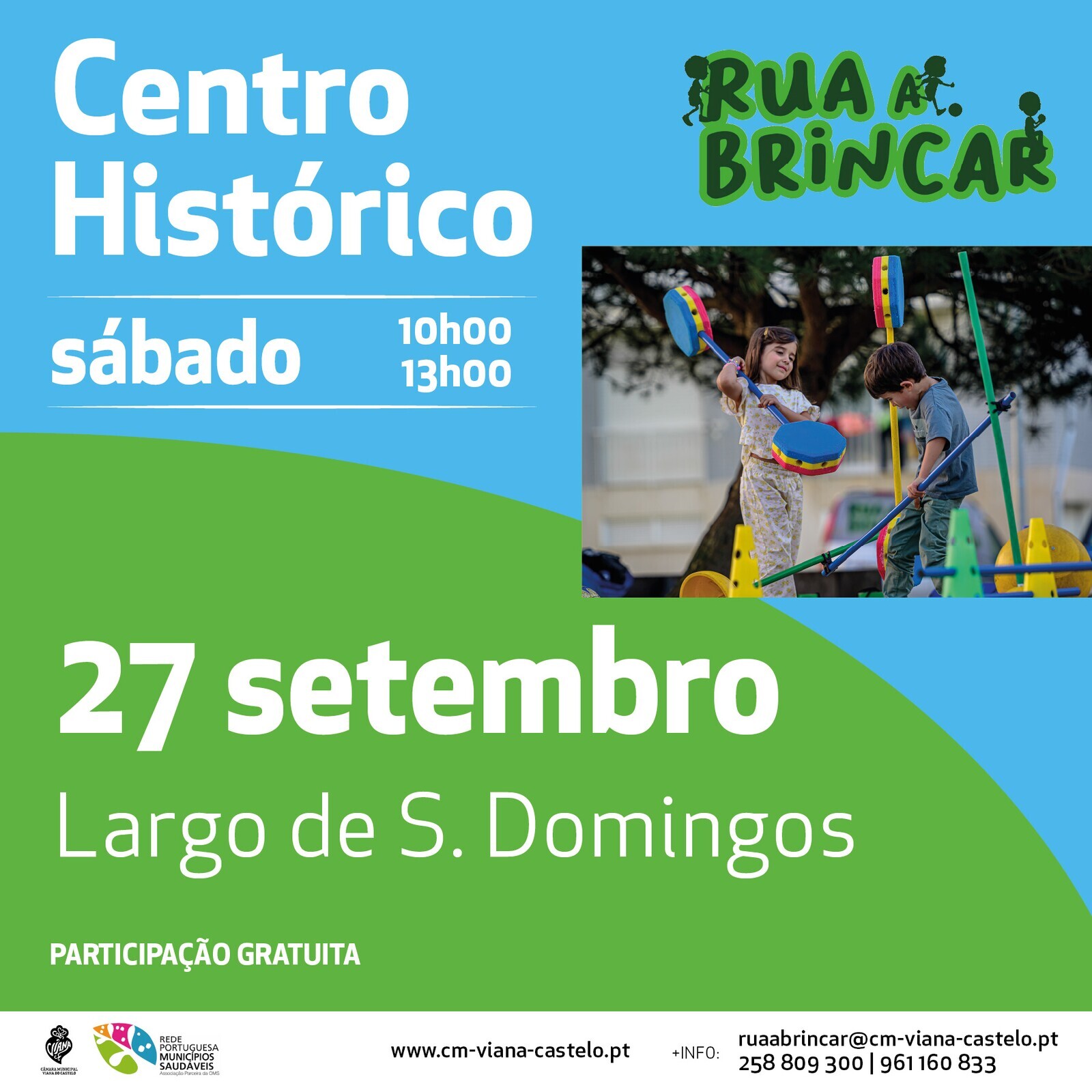 Rua a Brincar no Centro Histórico   
