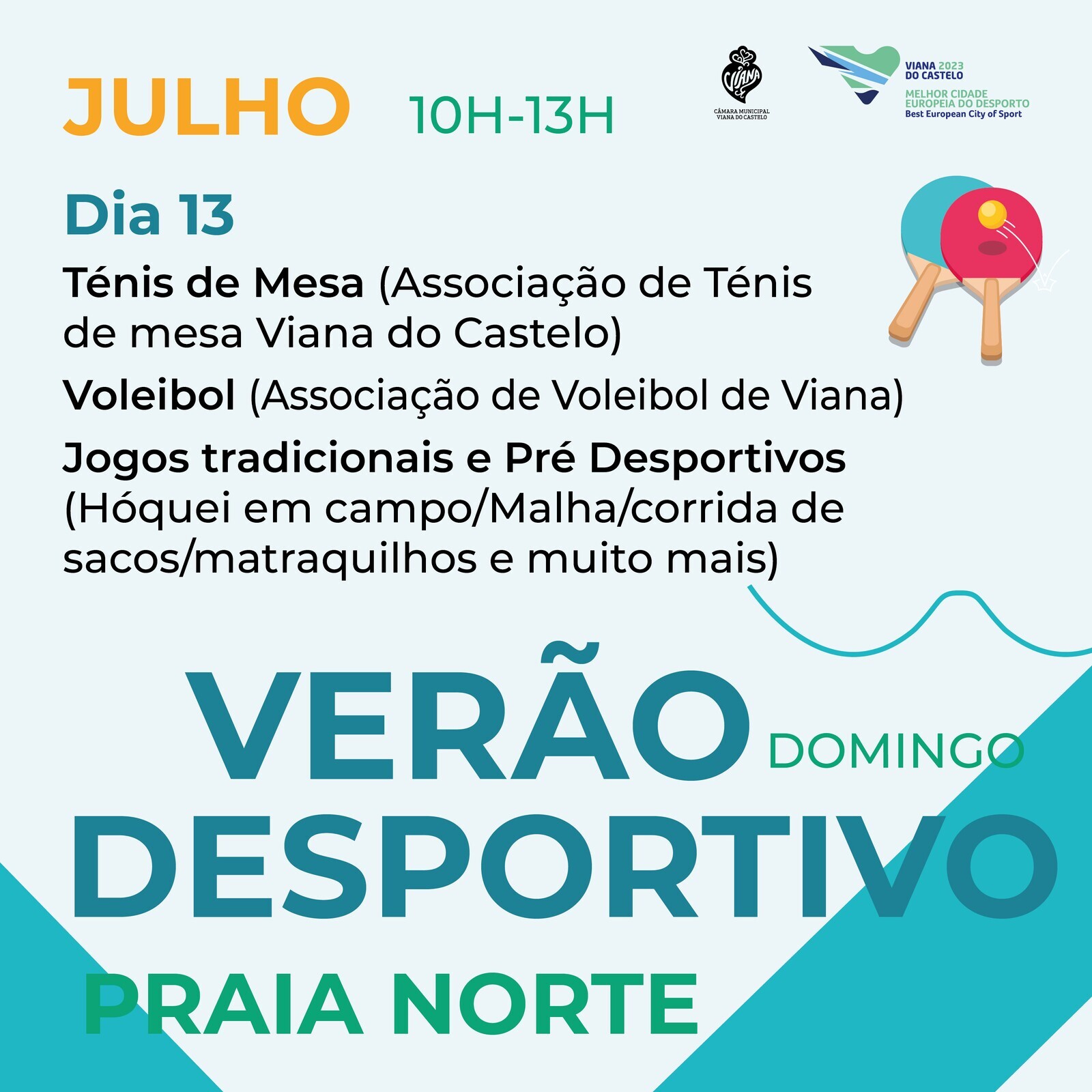Verão Desportivo  - Praia Norte