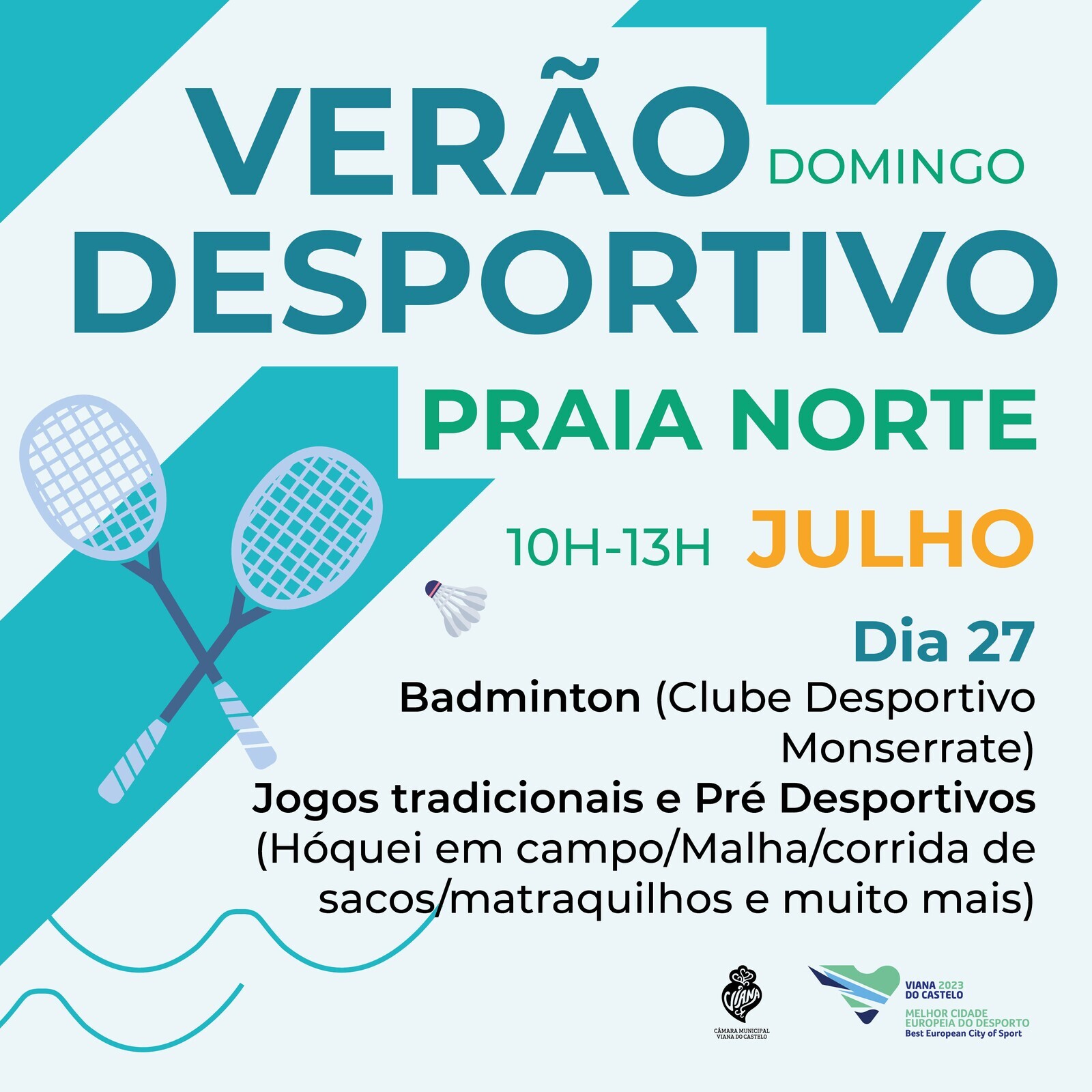Verão Desportivo  - Praia Norte 