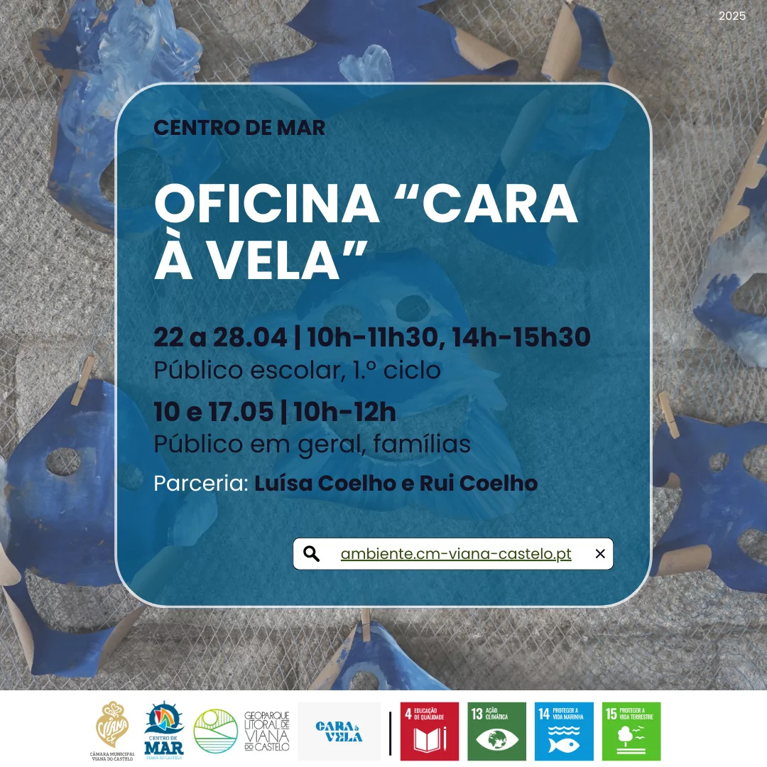 Workshops – Oficina: “Cara à vela”