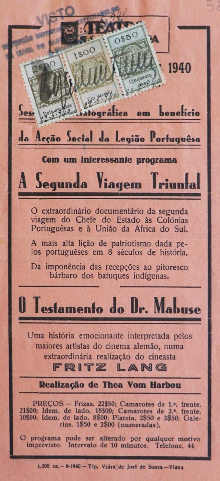  Exposição - "Aconteceu em Viana" : 1925-1950 