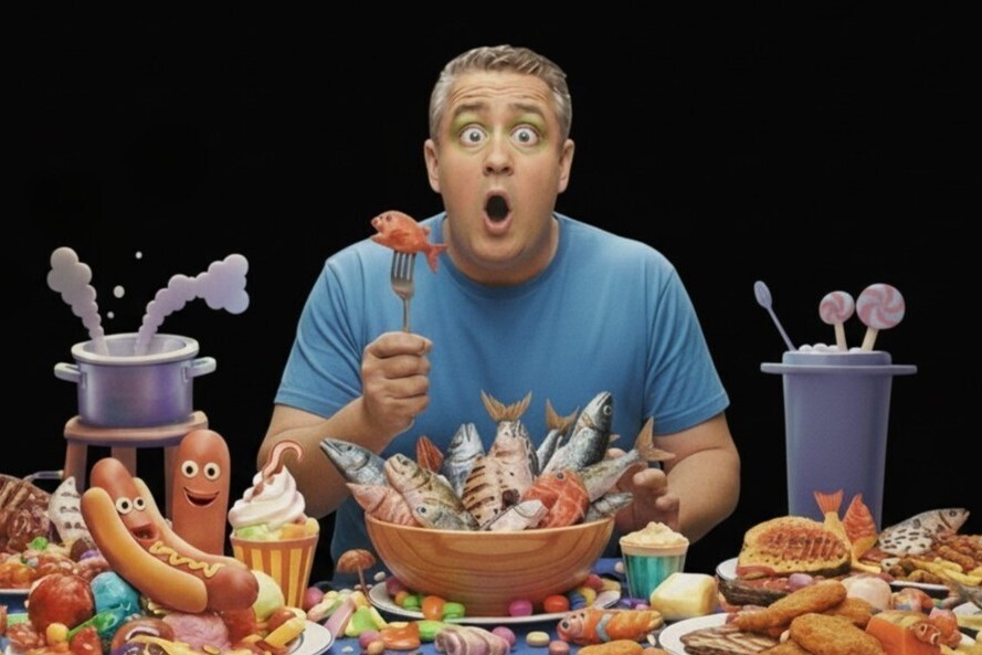 Outra vez peixe?! - Teatro do Noroeste 