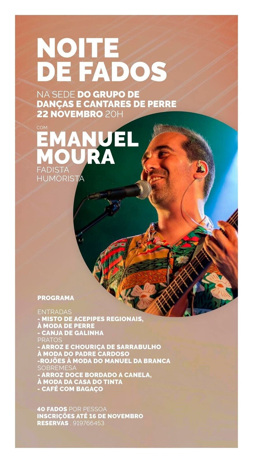 Noite de Fados - Perre