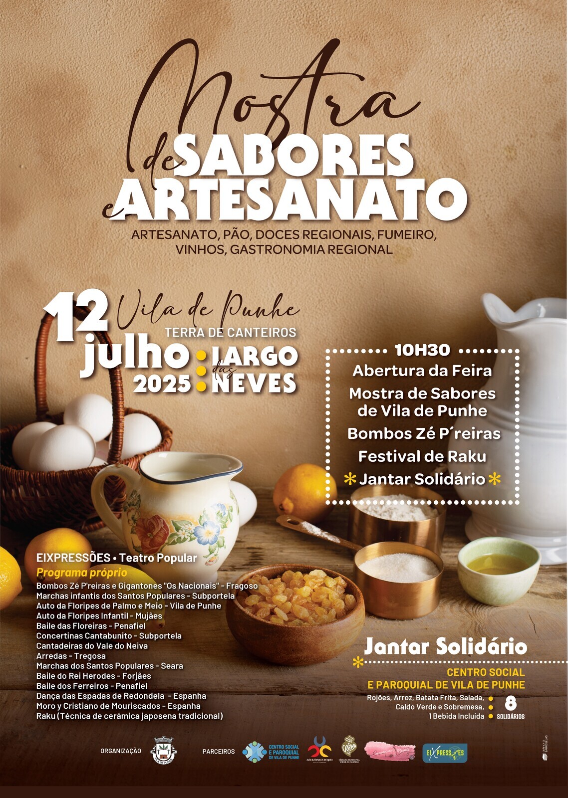 Mostra de Sabores e Artesanato - Vila de Punhe