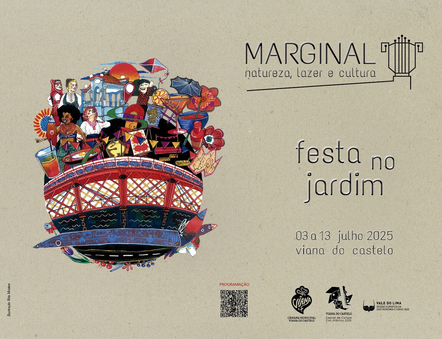 Marginal – Festa no Jardim está de volta de 3 a 13 de julho em Viana do Castelo