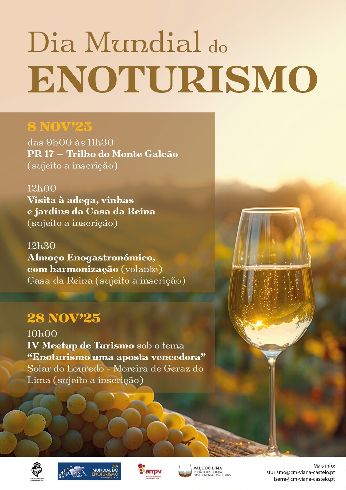 Viana do Castelo celebra Dia Mundial do Enoturismo 