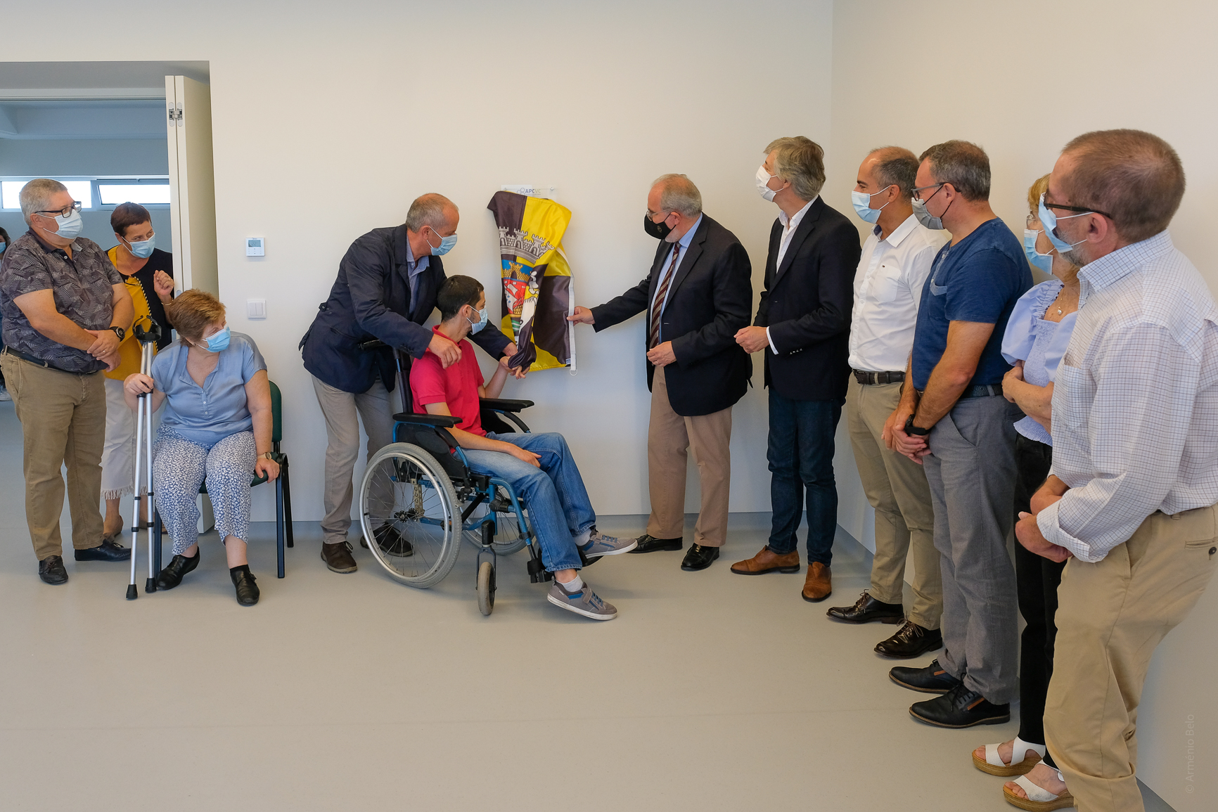 Inaugurado Centro de Atividades Ocupacionais da Associação de Paralisia Cerebral de Viana do Ca...