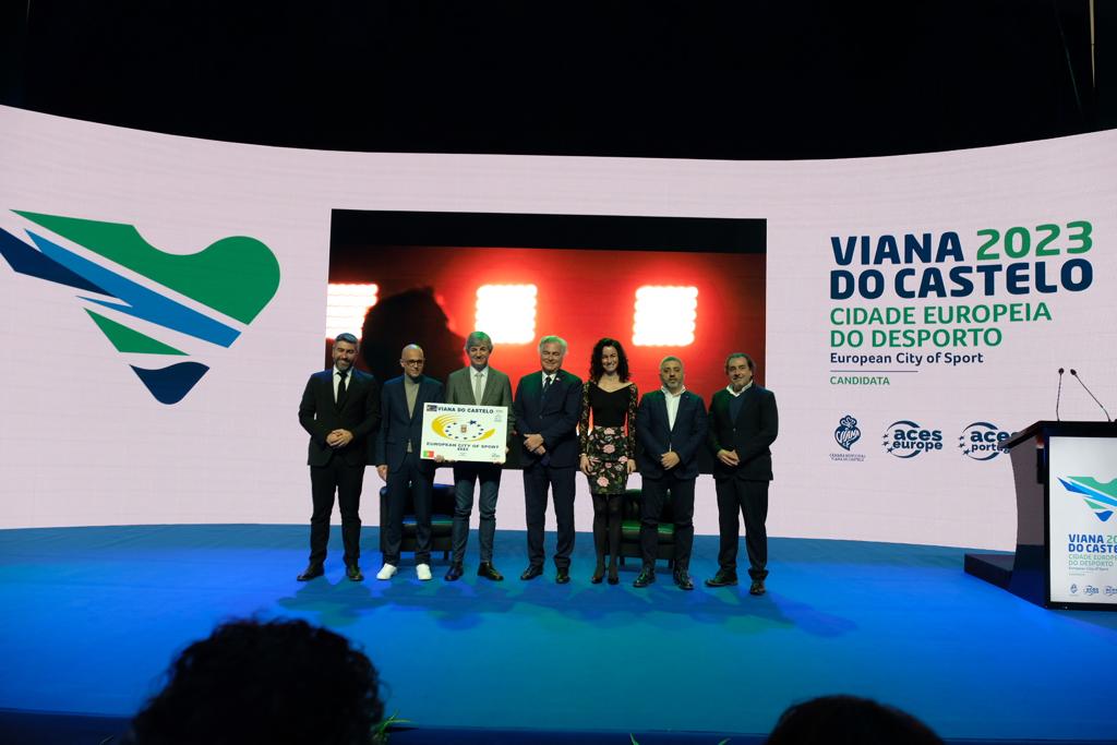 Viana do Castelo oficializada como Cidade Europeia do Desporto de 2023