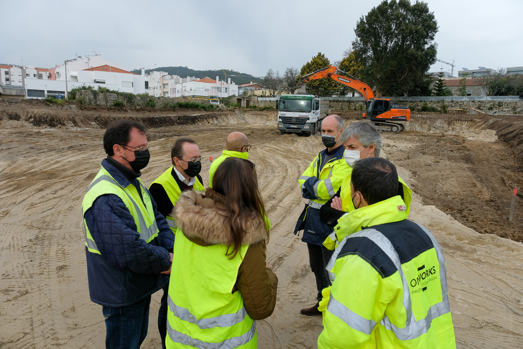 Arrancou empreitada de construção da Unidade de Saúde Familiar da Meadela