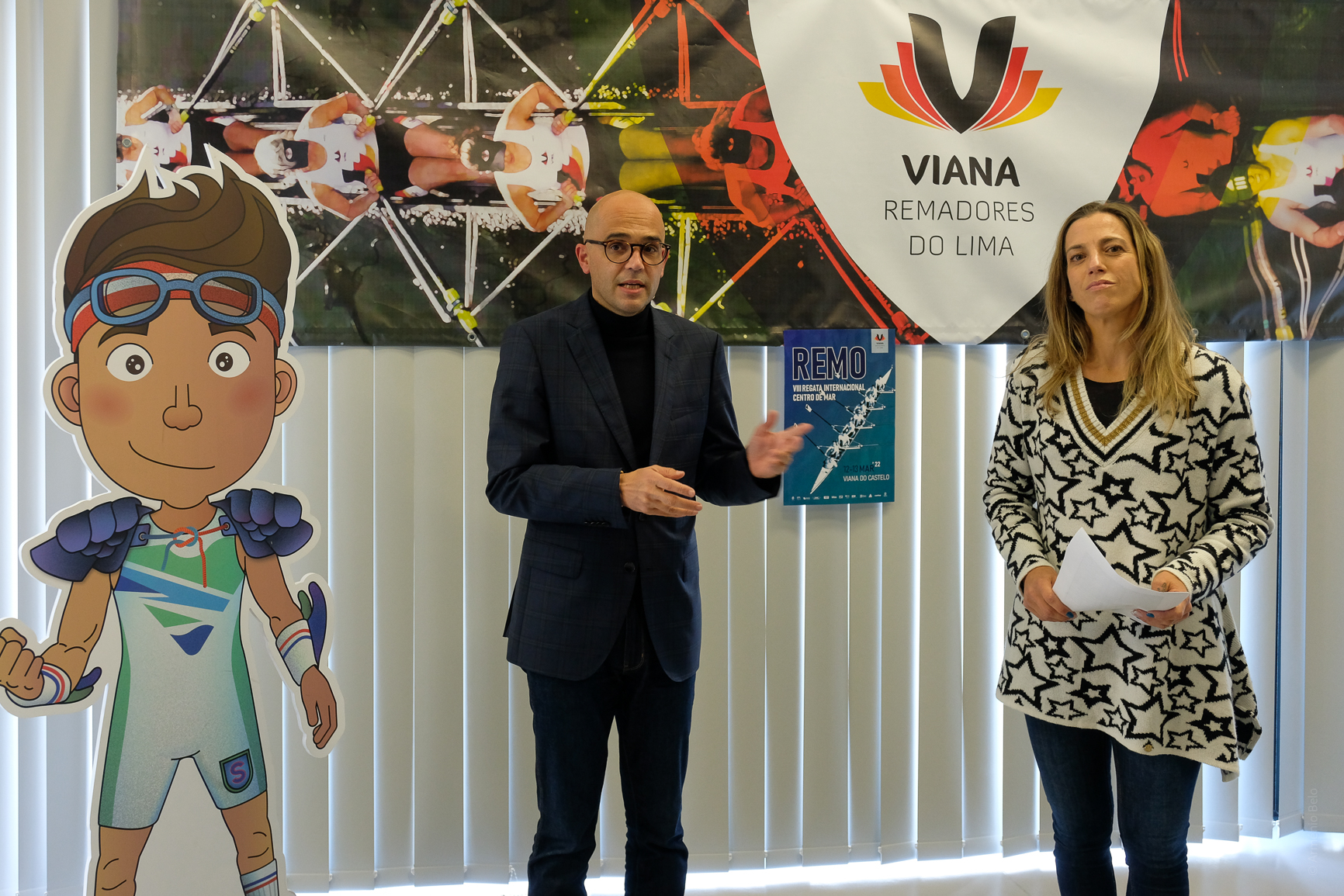 VIII Regata Internacional “Centro de Mar” reúne 400 remadores de seis países