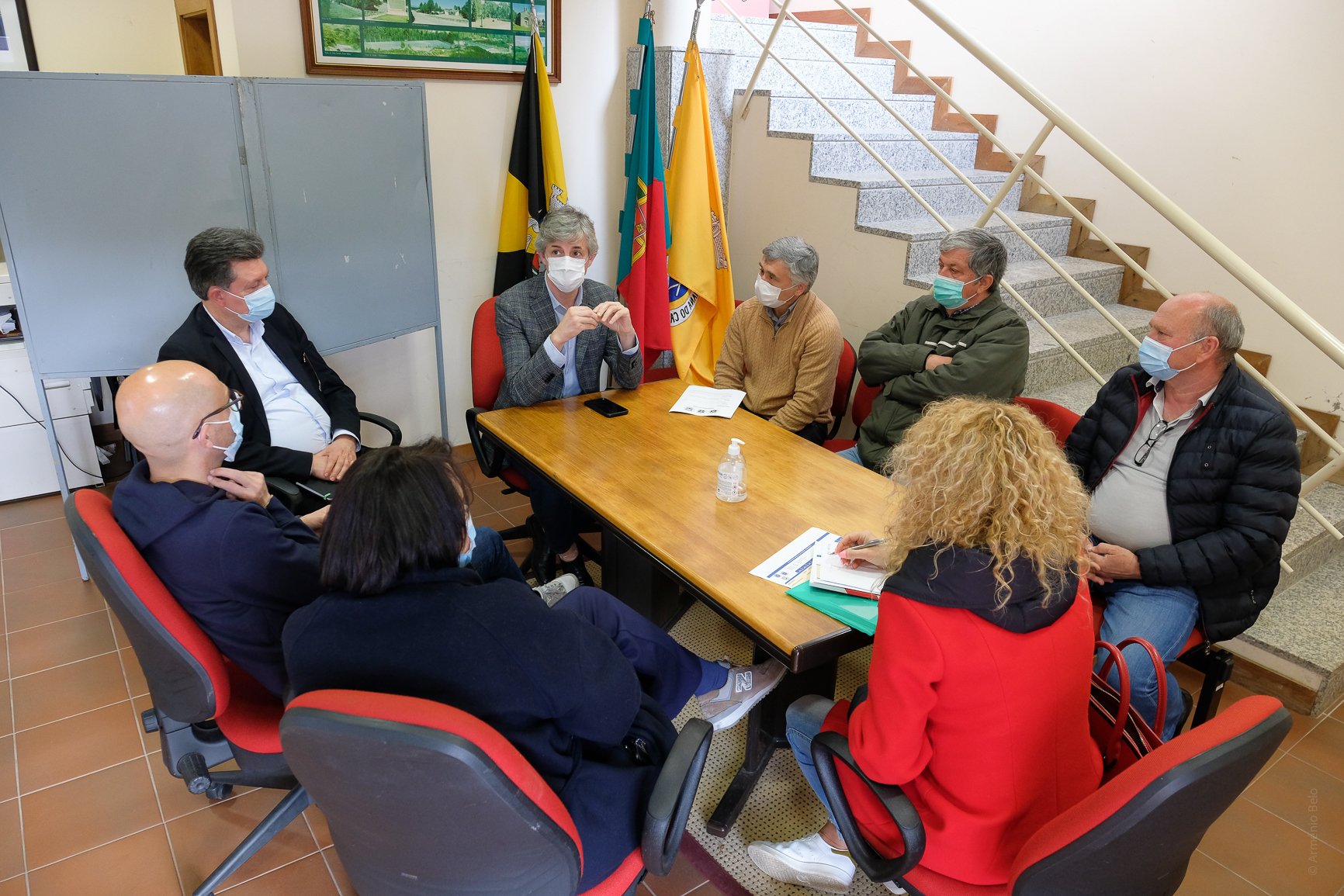 Executivo municipal visitou União de Freguesias de Nogueira, Meixedo e Vilar de Murteda