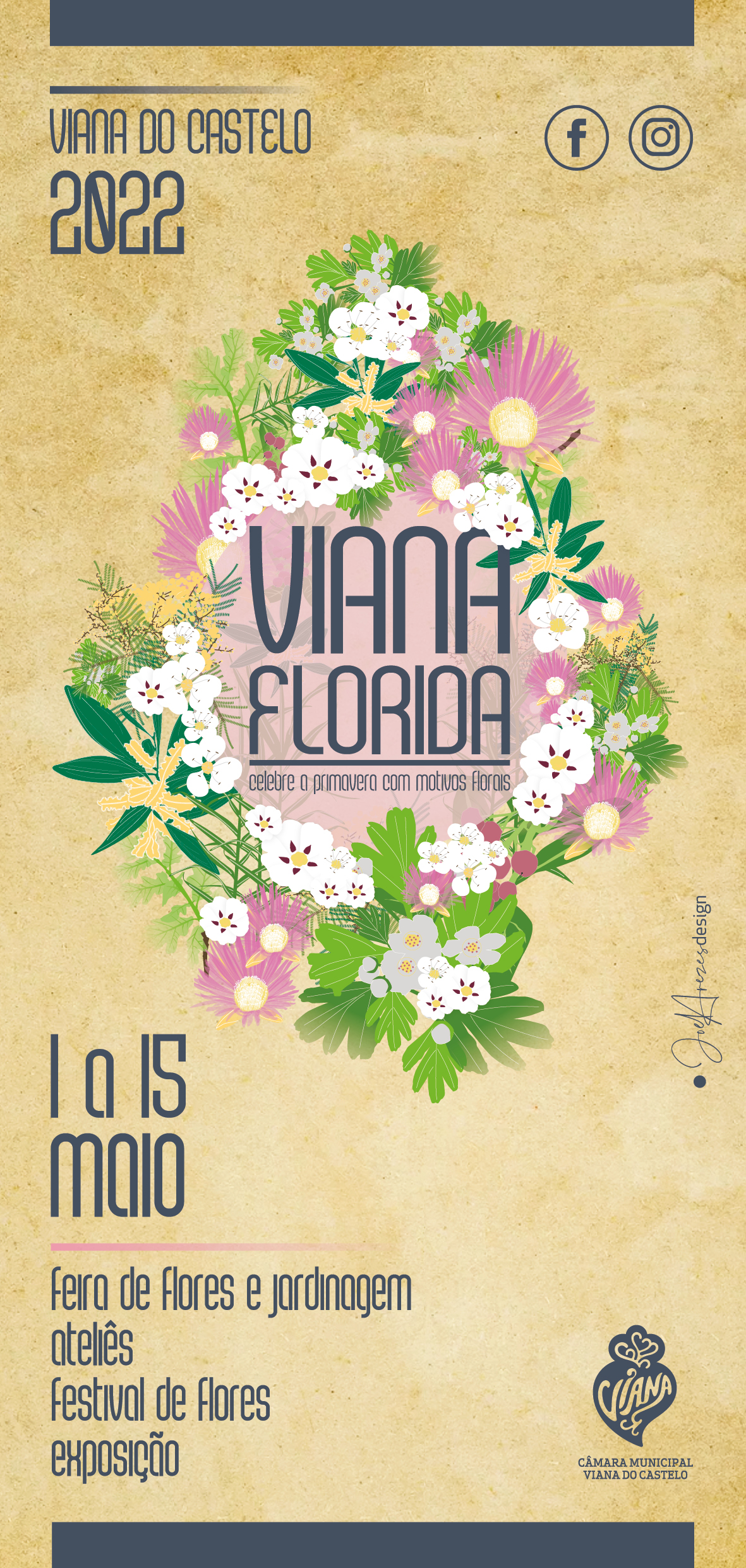 “Viana Florida” decora cidade com 40 mil flores e oferece feira de flores, exposição e anim...