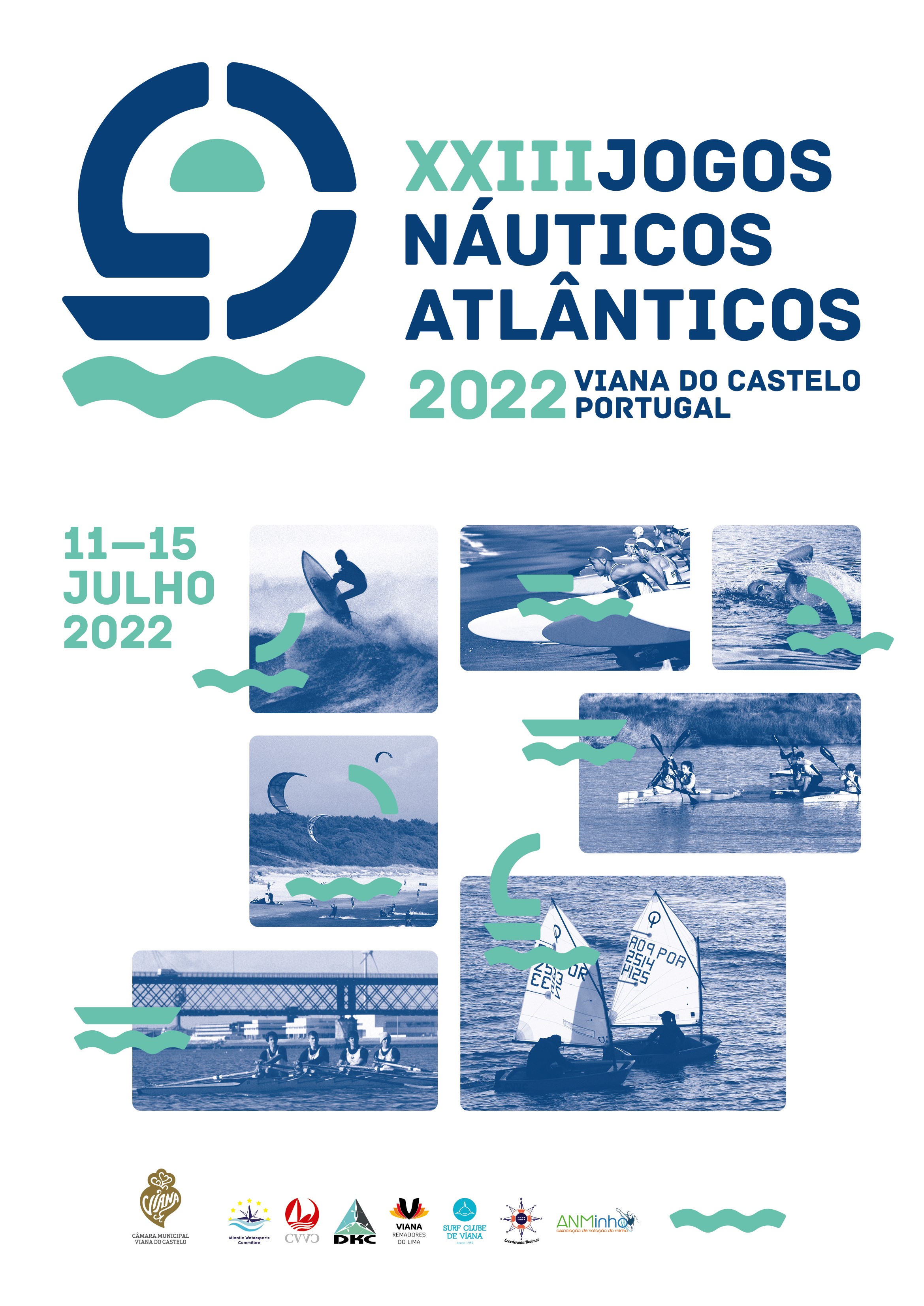 Viana do Castelo acolhe XXIII Jogos Náuticos do Atlântico de 11 a 15 de julho