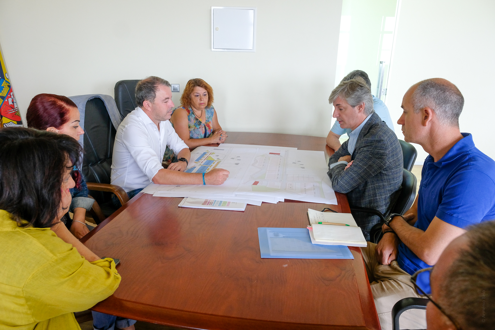 Executivo municipal em Castelo do Neiva para analisar investimentos