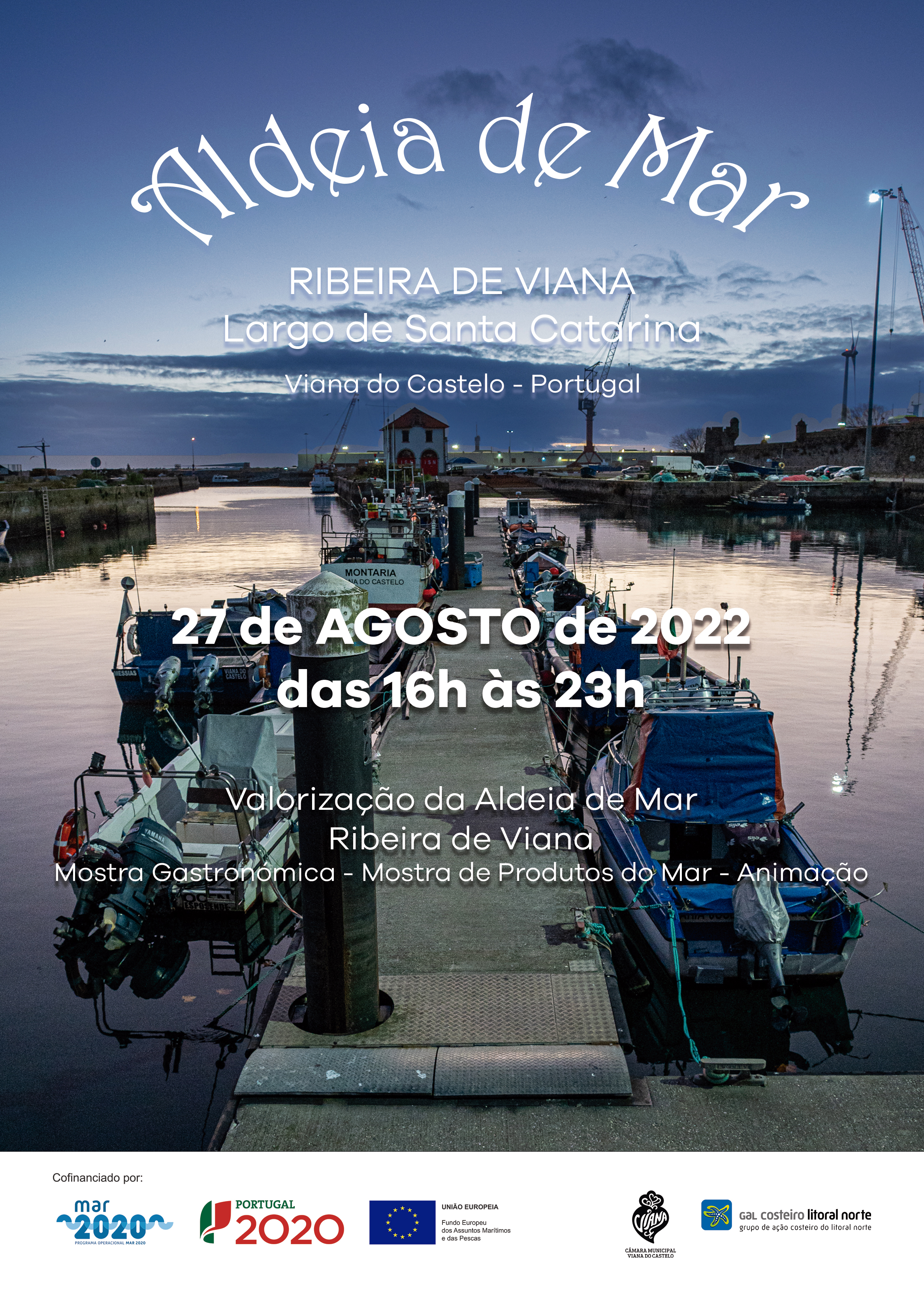 “Aldeia de Mar” valoriza Ribeira de Viana com mostra gastronómica este sábado