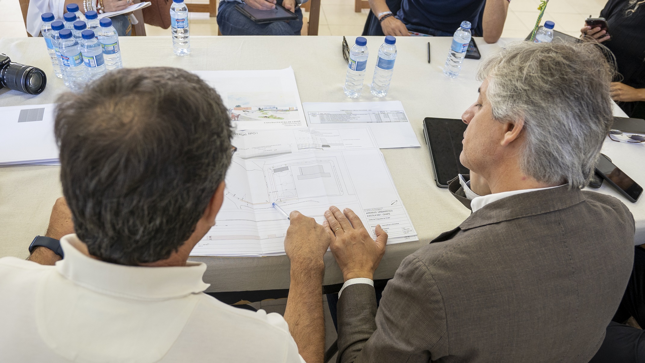 Executivo municipal visita freguesia de Chafé e prepara reabilitação da Amorosa