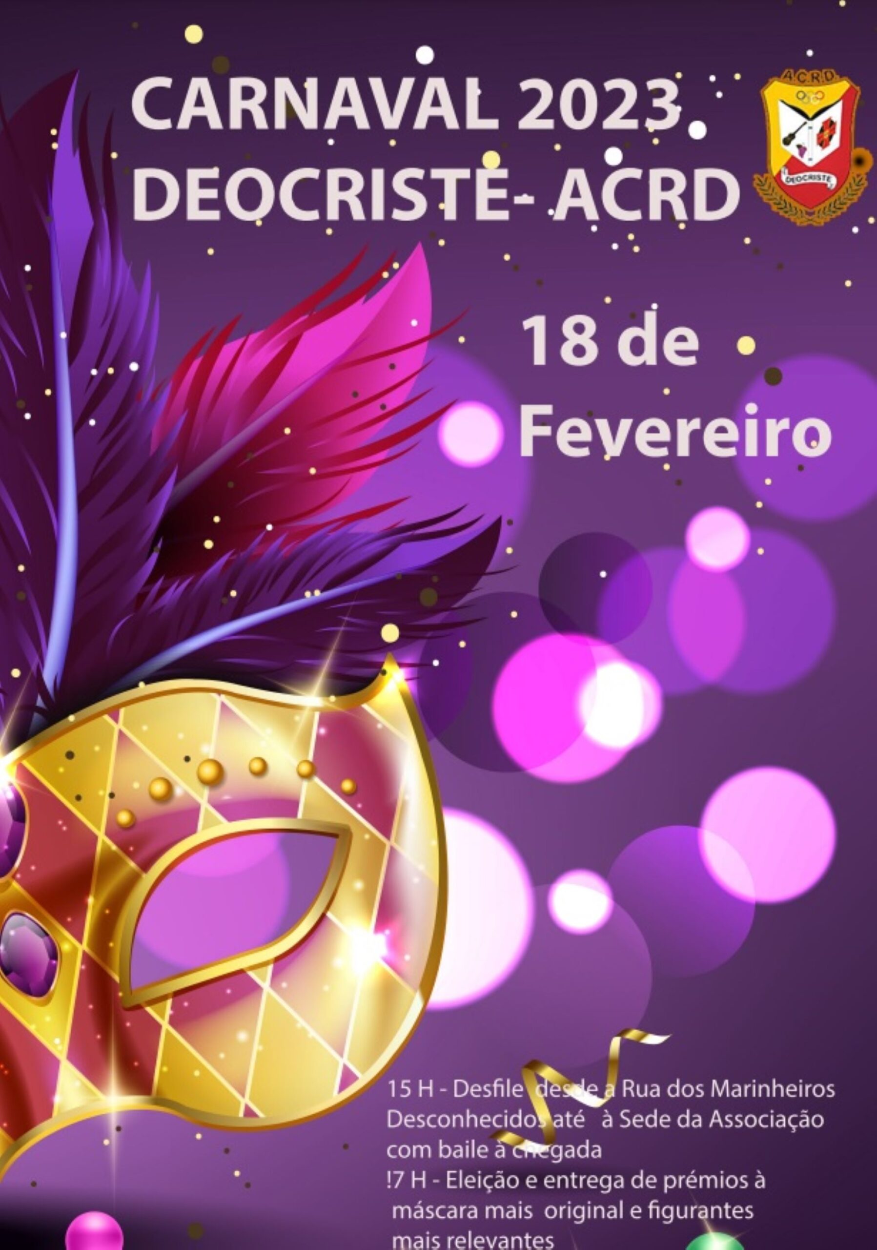 Desfile de Carnaval da Associação Cultural e Recreativa de Deocriste
