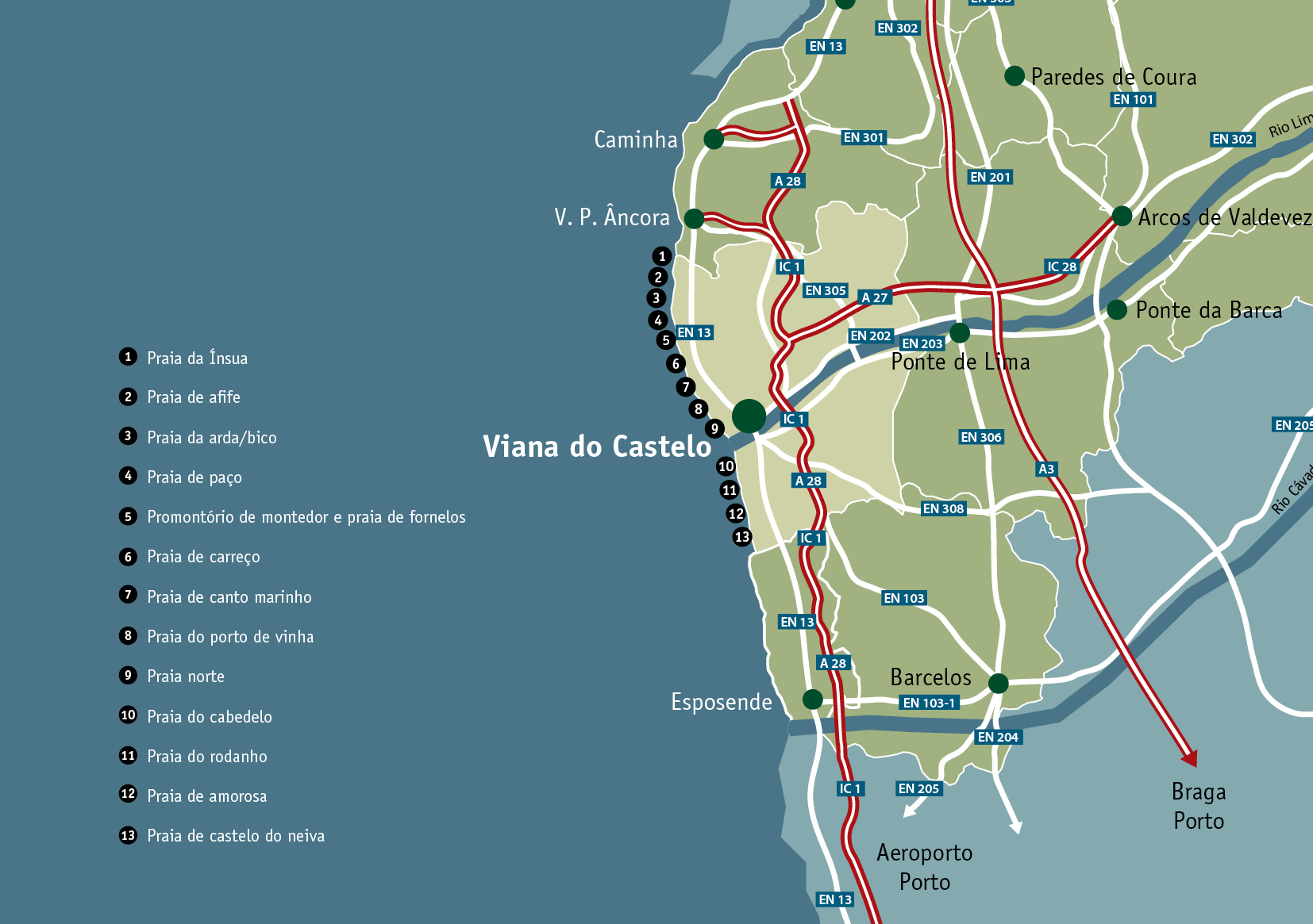 Viana do Castelo: Um olhar sobre o Caminho Português da Costa