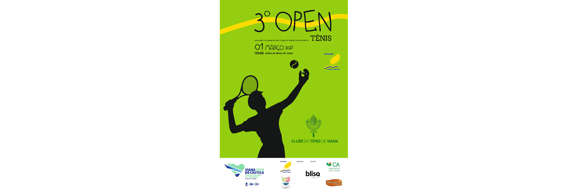 3º Open de Ténis da APPACDM