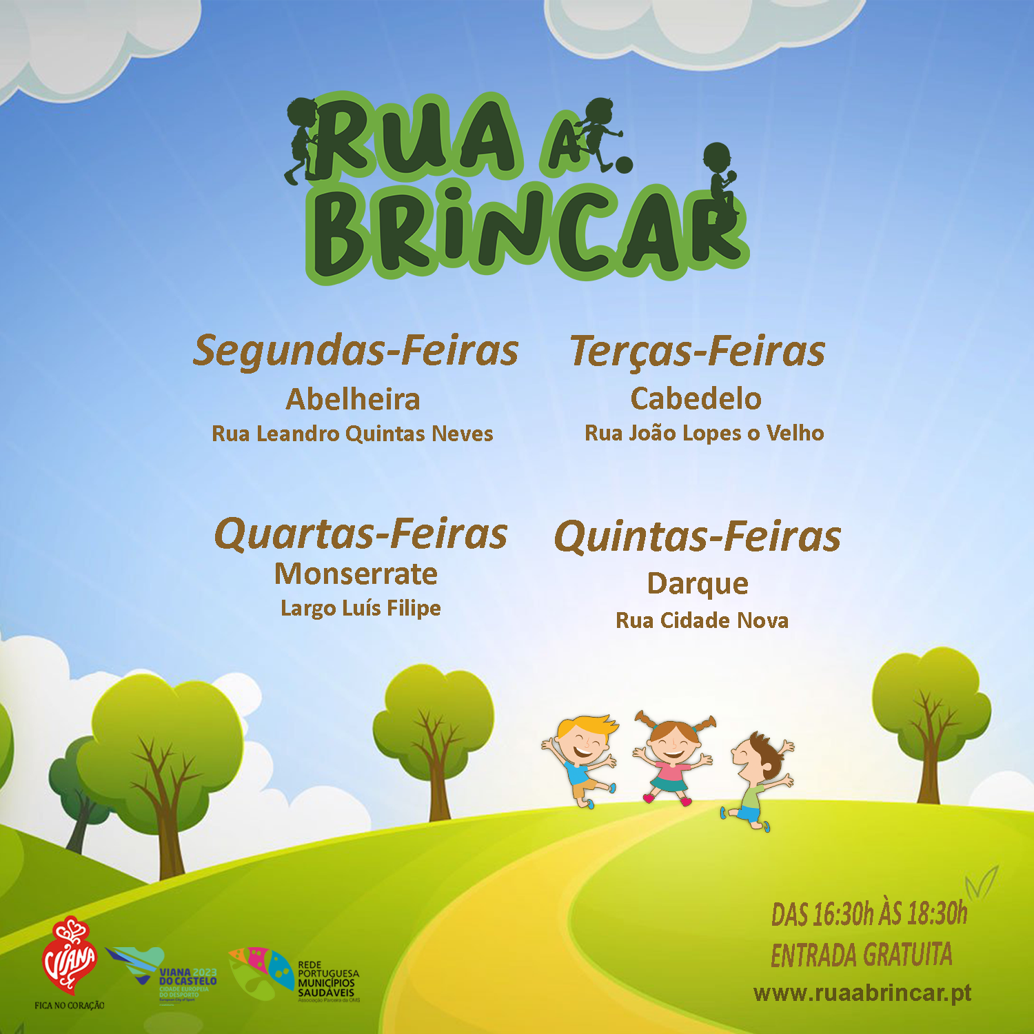 Cartaz Rua a Brincar (Instagram FINAL Actualizado)