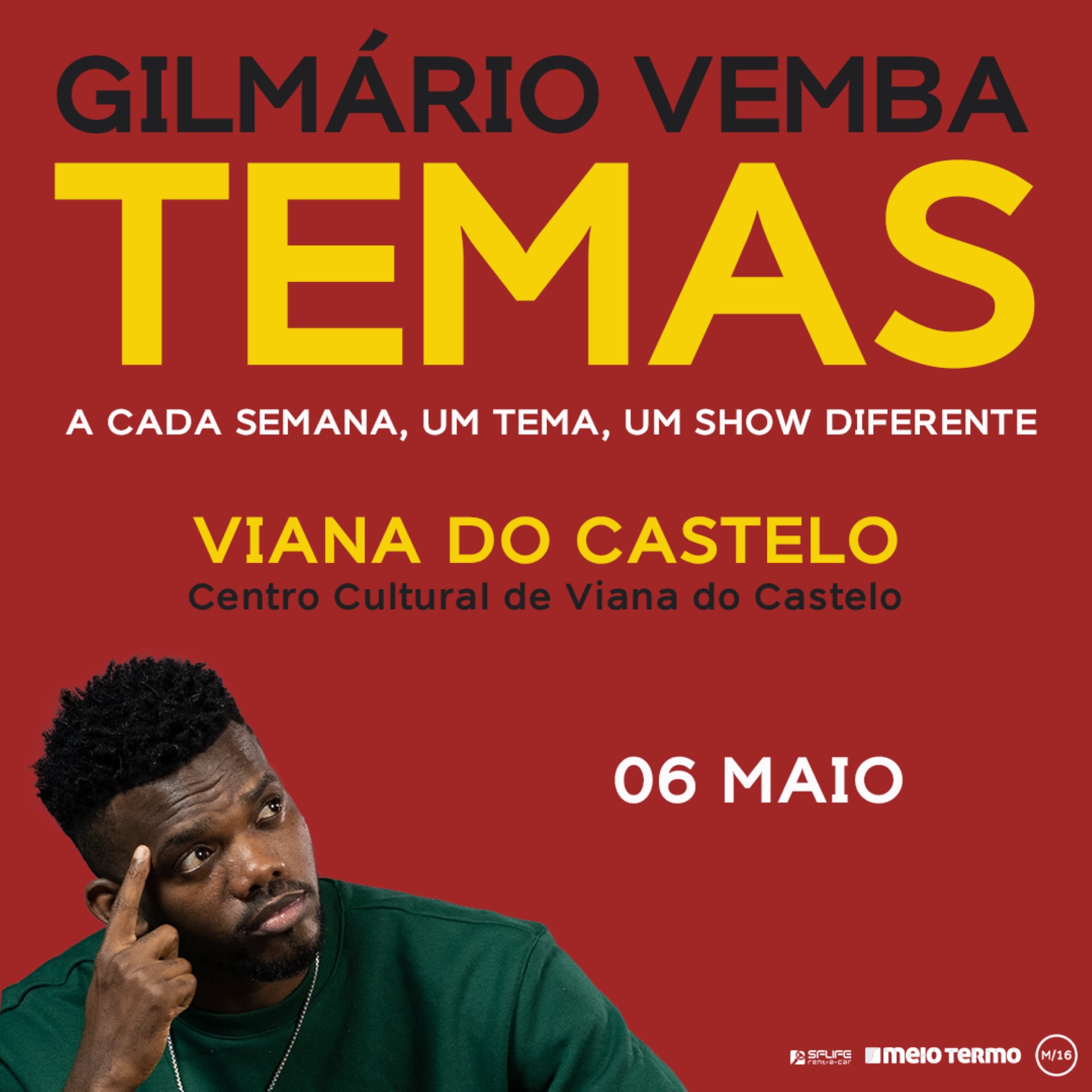 Gilmário Vemba - Temas
