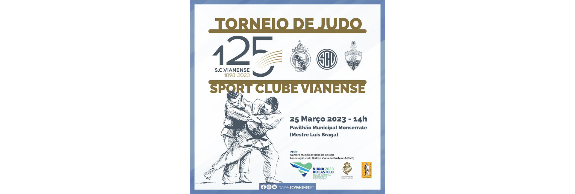 Torneio de Judo  Comemorativo dos 125º Aniversário do S.C.Vianense