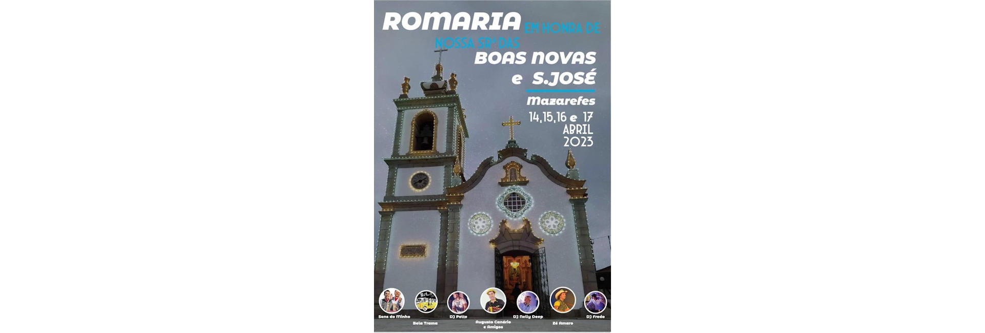 Romaria em Honra de Nossa Senhora das Boas Novas e São José – Mazarefes