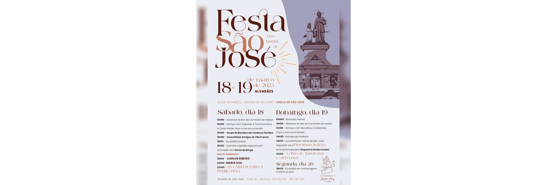 Festa em Honra de S. José Operário – Alvarães