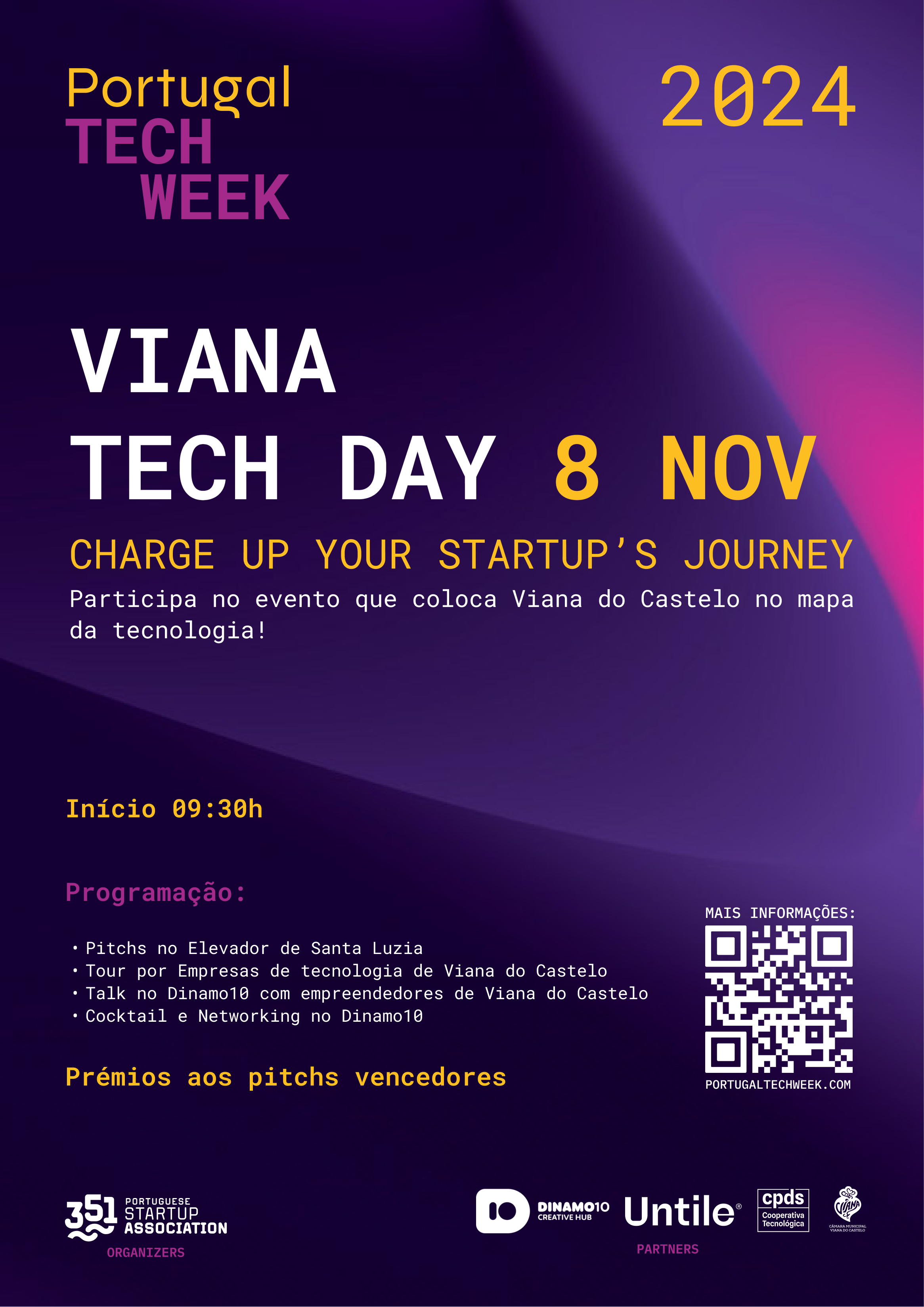 Cartaz A4 - Viana Tech Day